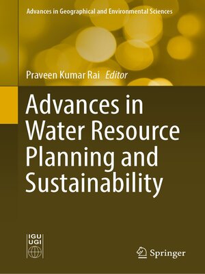 cover image of Advances in Water Resource Planning and Sustainability